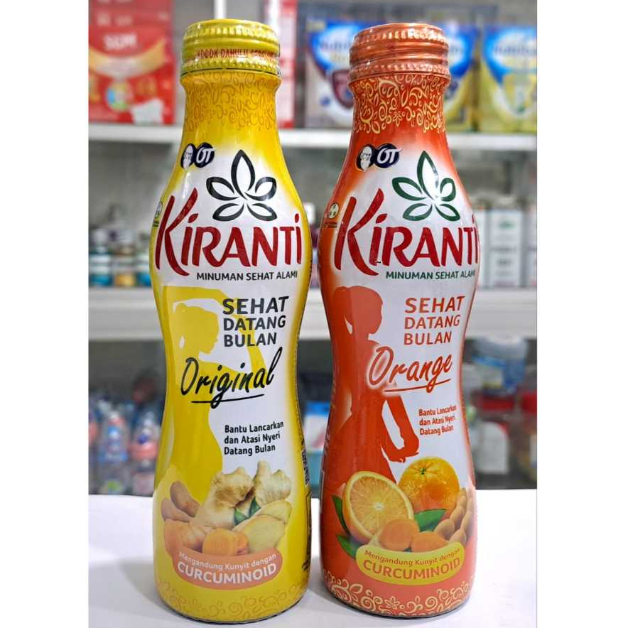 Kiranti Sehat Datang Bulan 𝟏𝟓𝟎𝐌𝐋 - Meredakan Nyeri Haid dan Memperlancar Haid