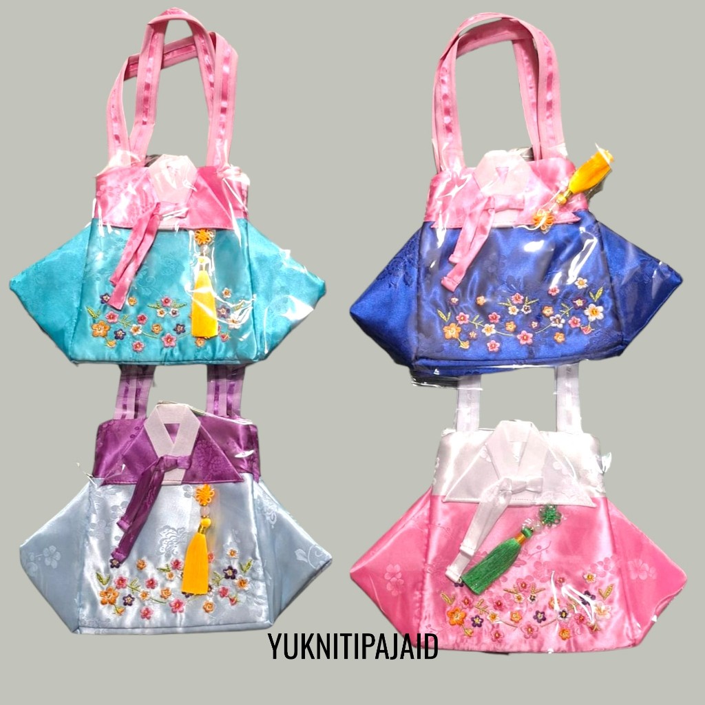 Souvenir korea asli - tas hanbok homemade korea
