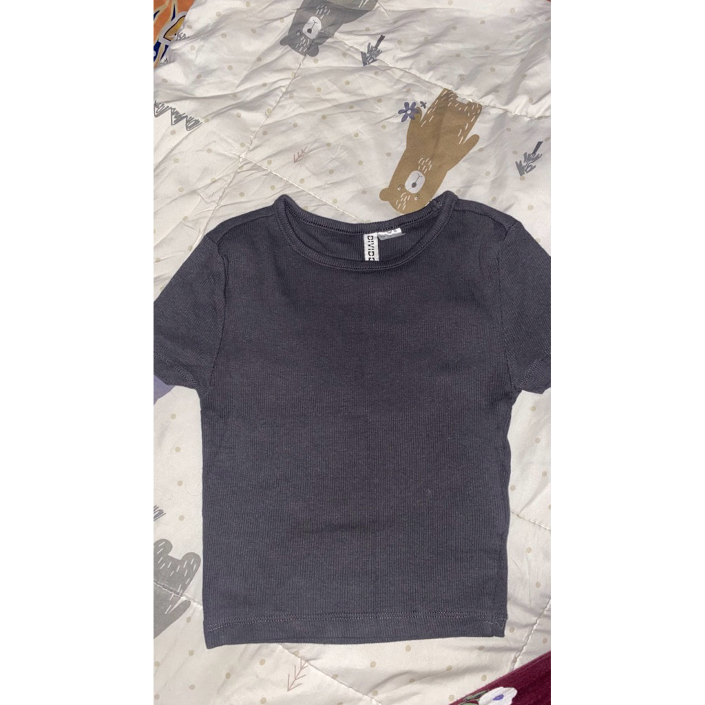 kaos atasan merk h&m