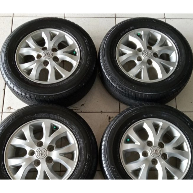 velg mobil second original Toyota kijang Innova Ring 15 ban 205 65 R15 camry ertiga