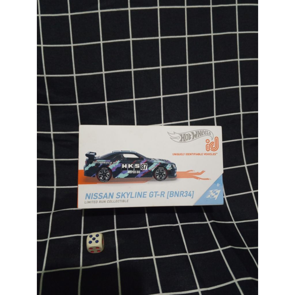 Hot wheels Id Nissan Skyline R34 Segel