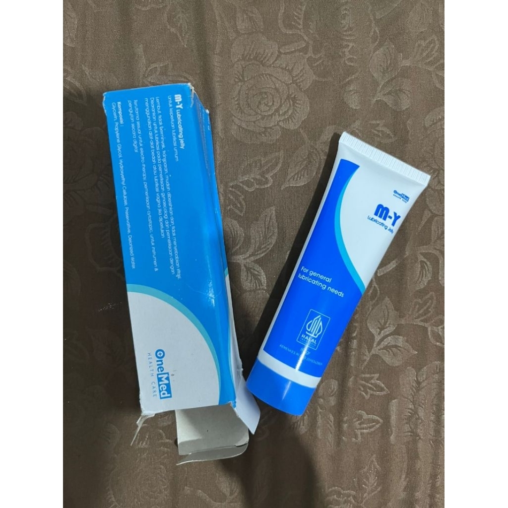 Onemed MY Jelly Gel Lubricant Jel Lubrikasi  80gram