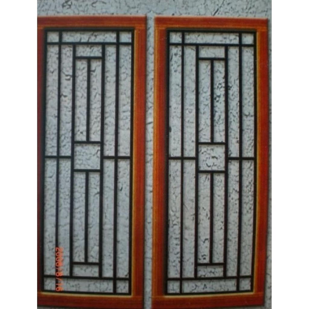 tralis jendela minimalis pengaman rumah ukuran 120x30