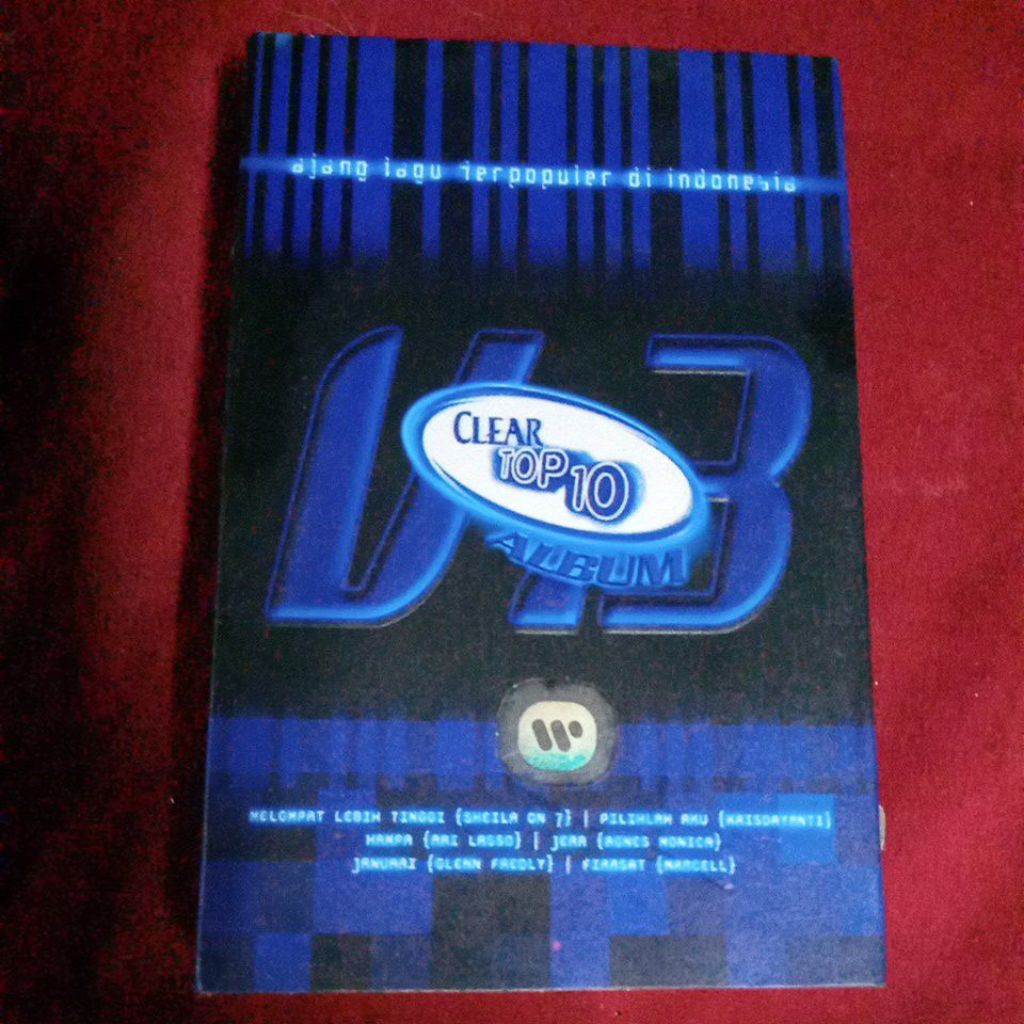 kaset pita CLEAR TOP 10 X156