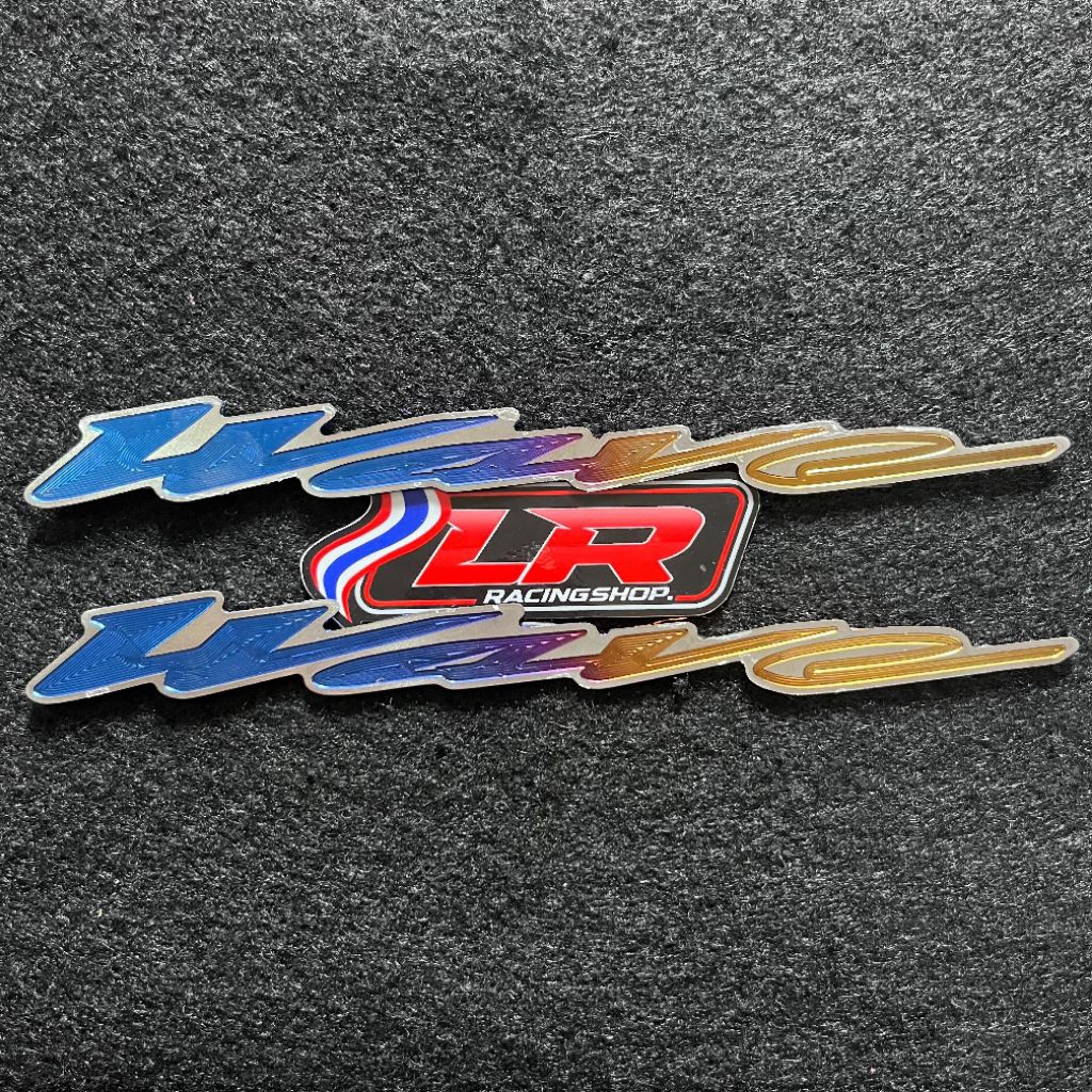 Emblem stiker logo body hnd Wave Revo original