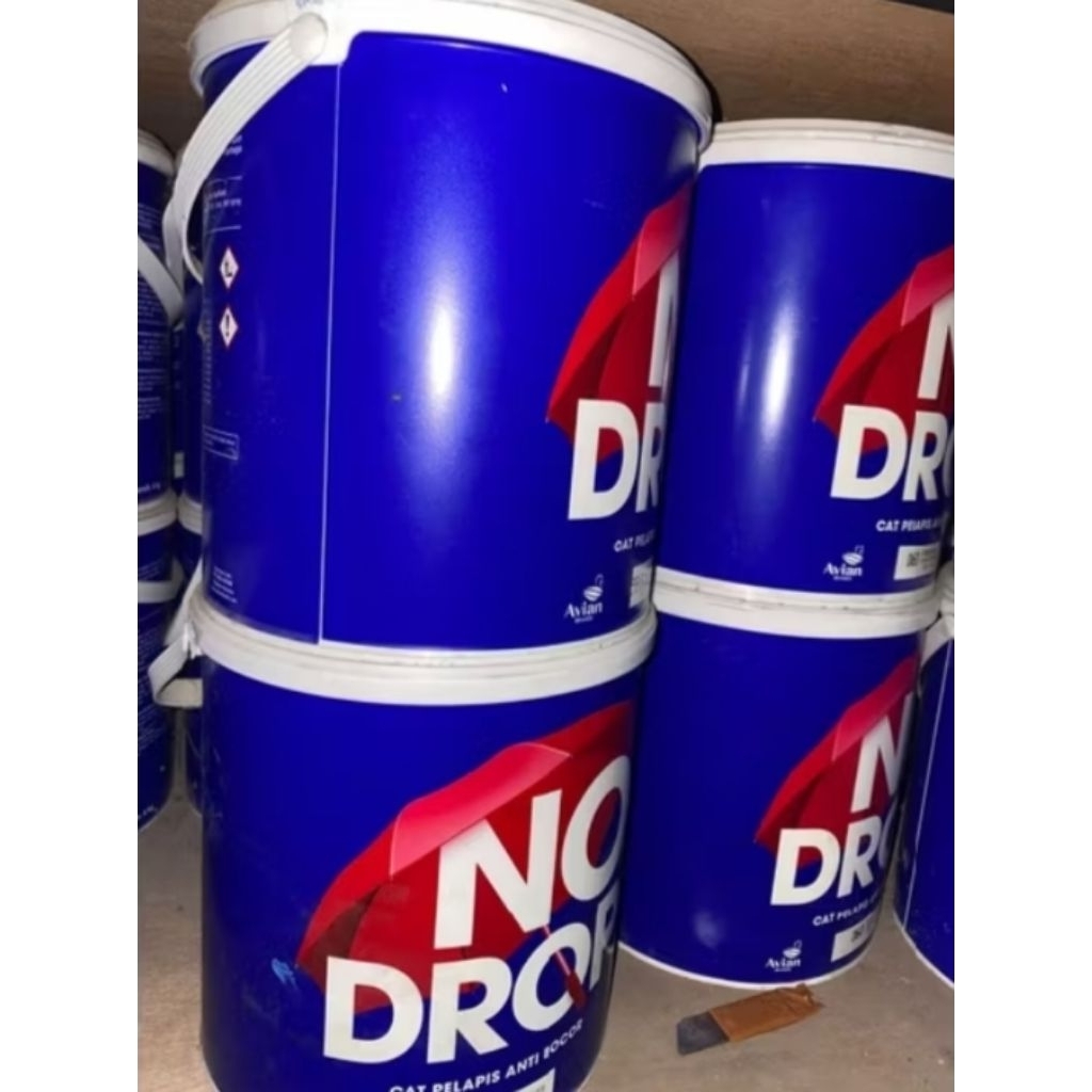 CAT PELAPIS ANTI BOCOR,NO DROP KEMASAN 4KILO(khusus warna putih)