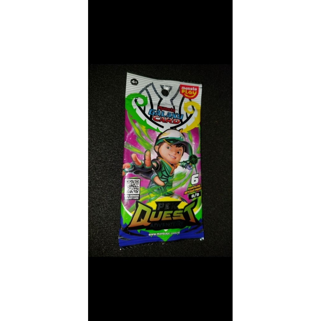 Kartu boboiboy - Pek quest adventure boboiboy SORI