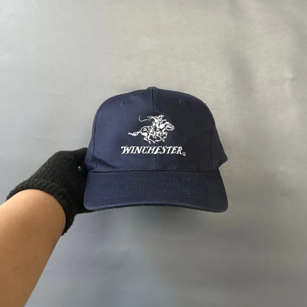 Topi Cap Unisex Pria Wanita WINCHESTER KC Navy