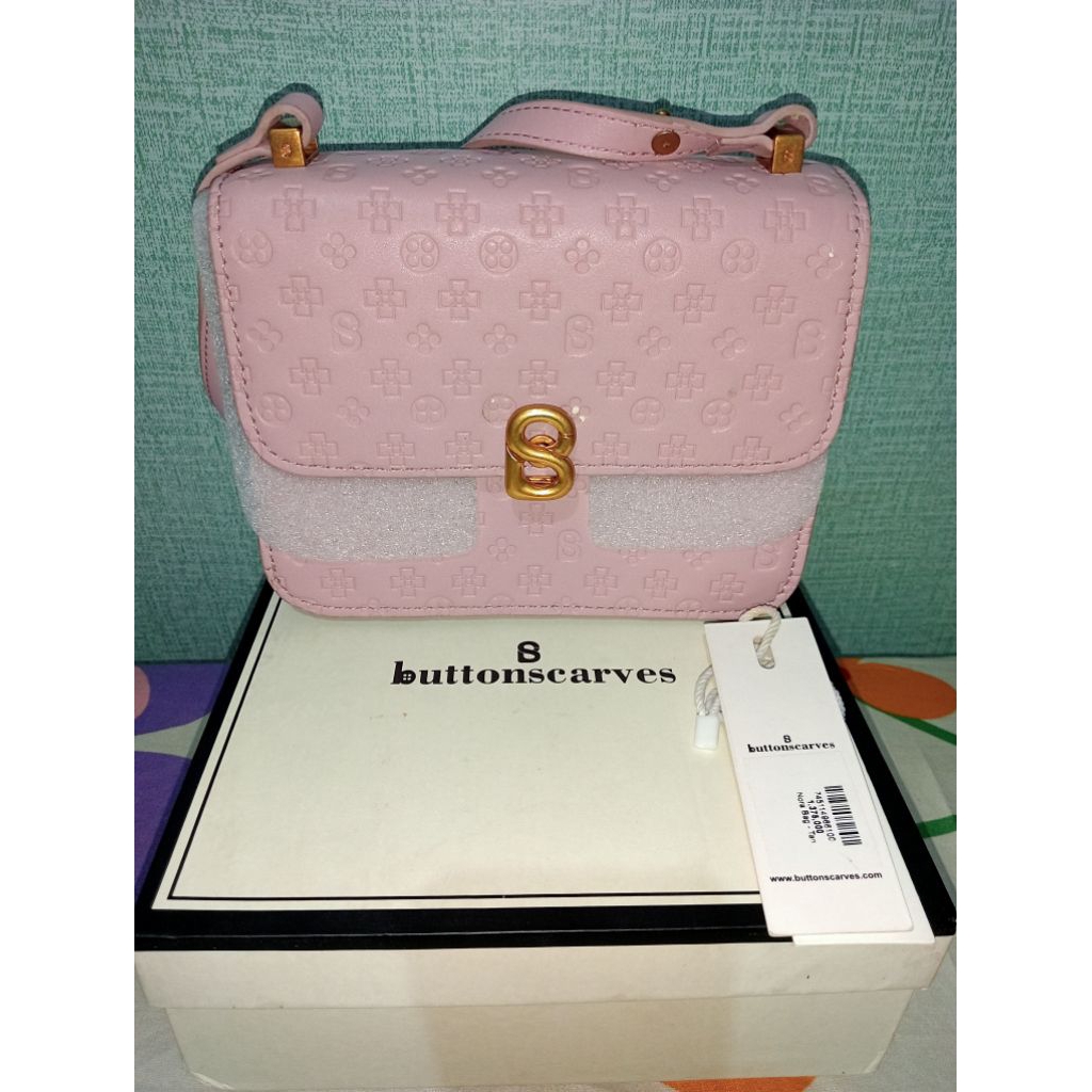 prelove tas buttonscarves (Audrey monogram)