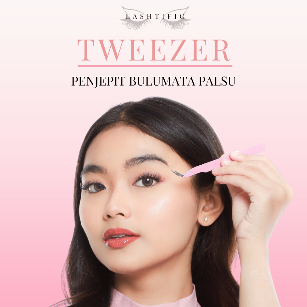 LASHTIFIC Lash Tweezers - Pinset Bulumata