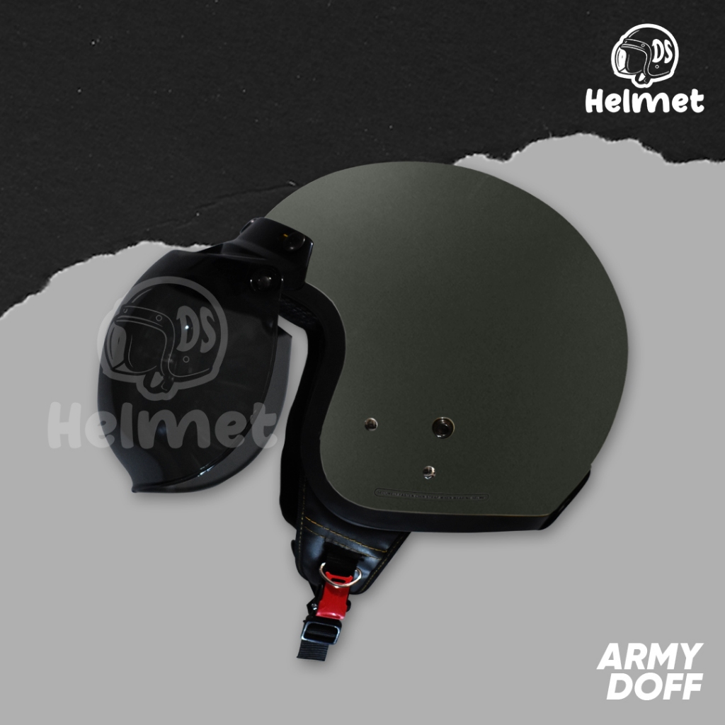 HELM CARGLOSS DOFF KACA CEMBUNG