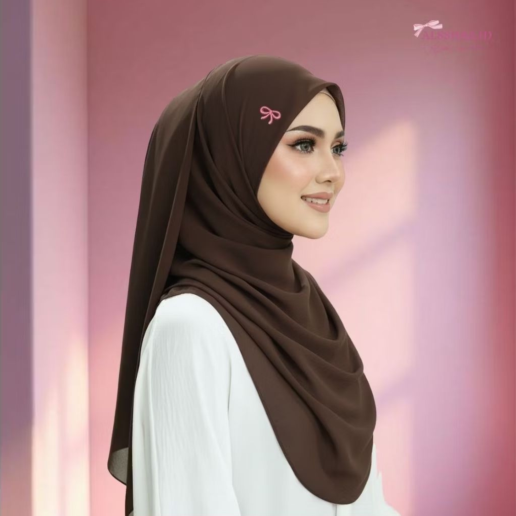 hijab malay coquette hijab ribbon pita