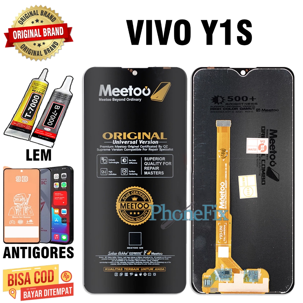 Lcd Touchscreen VIVO Y1S Original Fullset Lcd VIVO Y1S OEM Quality