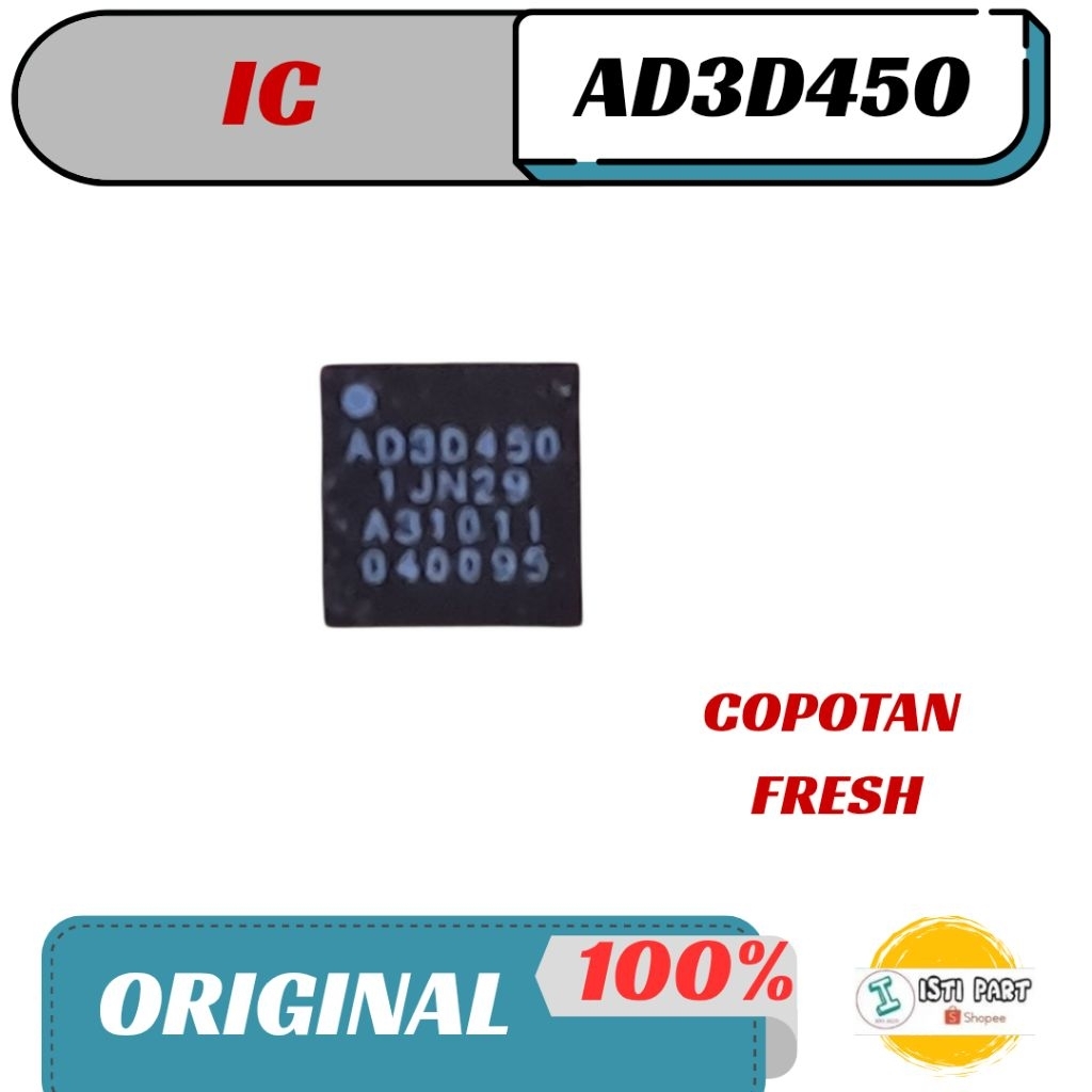 IC AD3D450 REALME C71 IC AUDIO COPOTAN FRESH