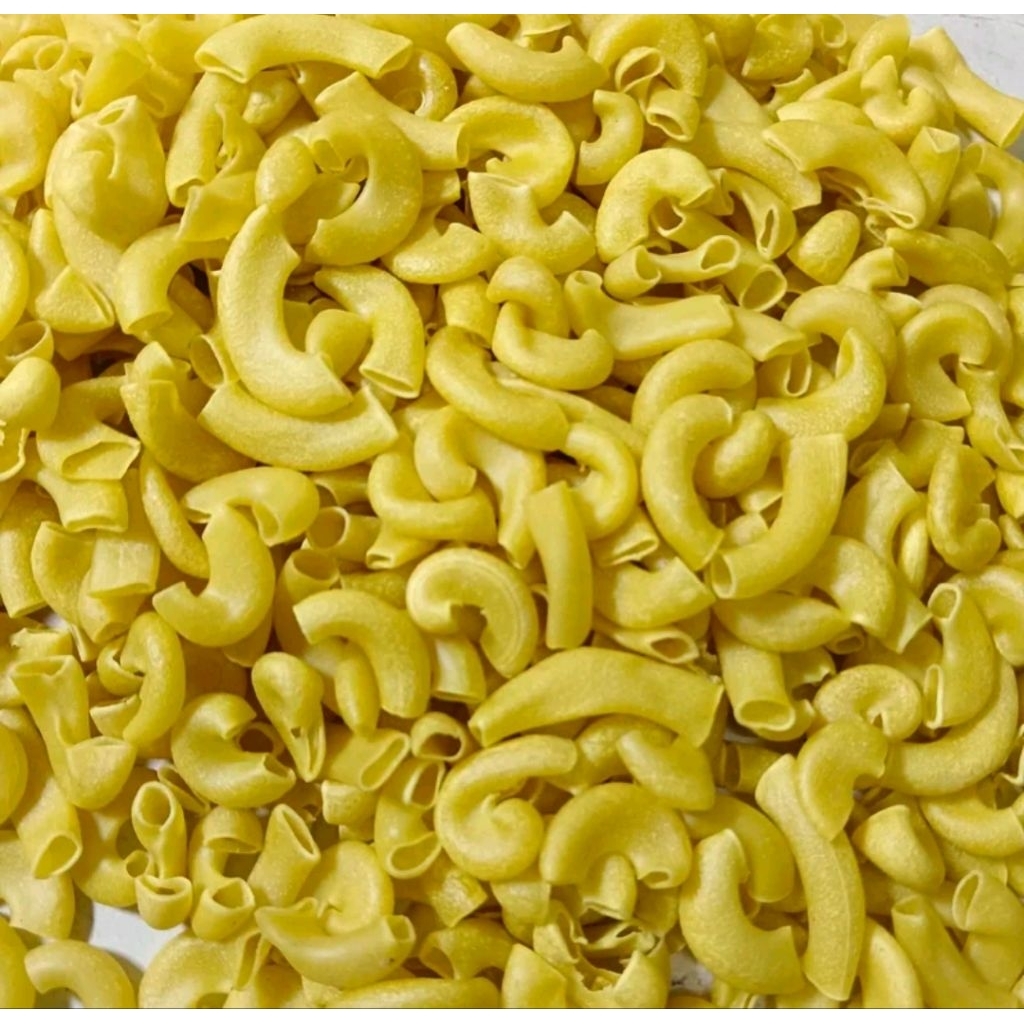 1 KG MAKARONI MENTAH BANTET / MAKARONI MENTAH / MAKARONI BANTET Makanan Food Snack Goreng