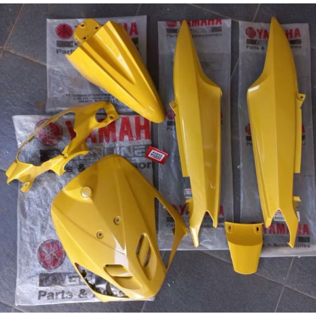 cover body Mio sporty kuning original bodi Mio kuning original body fulset kuning ori 5wp