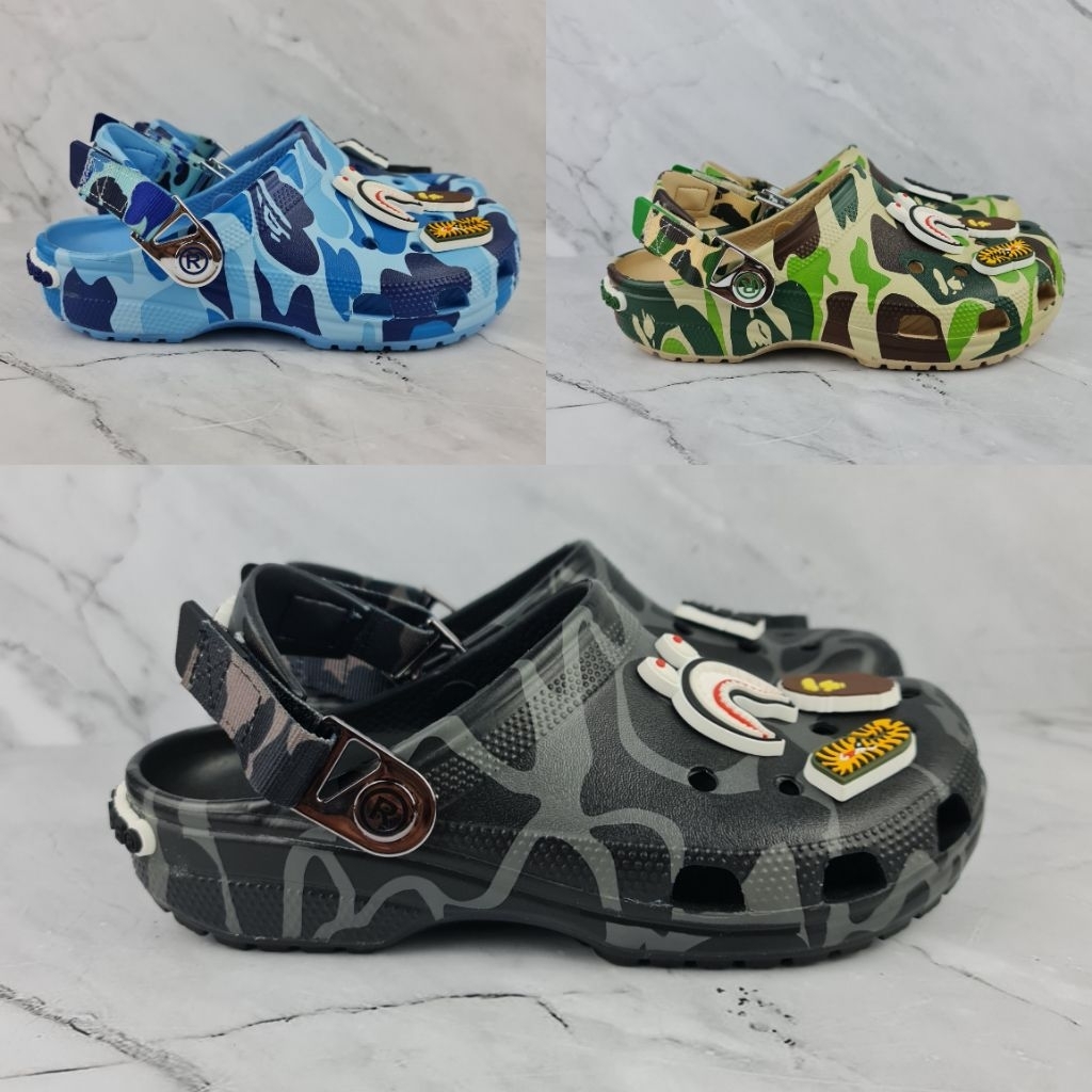 CROCS CLASSIC X BAPE/CROCS BAPE/SANDAL CLASSIC CLOG