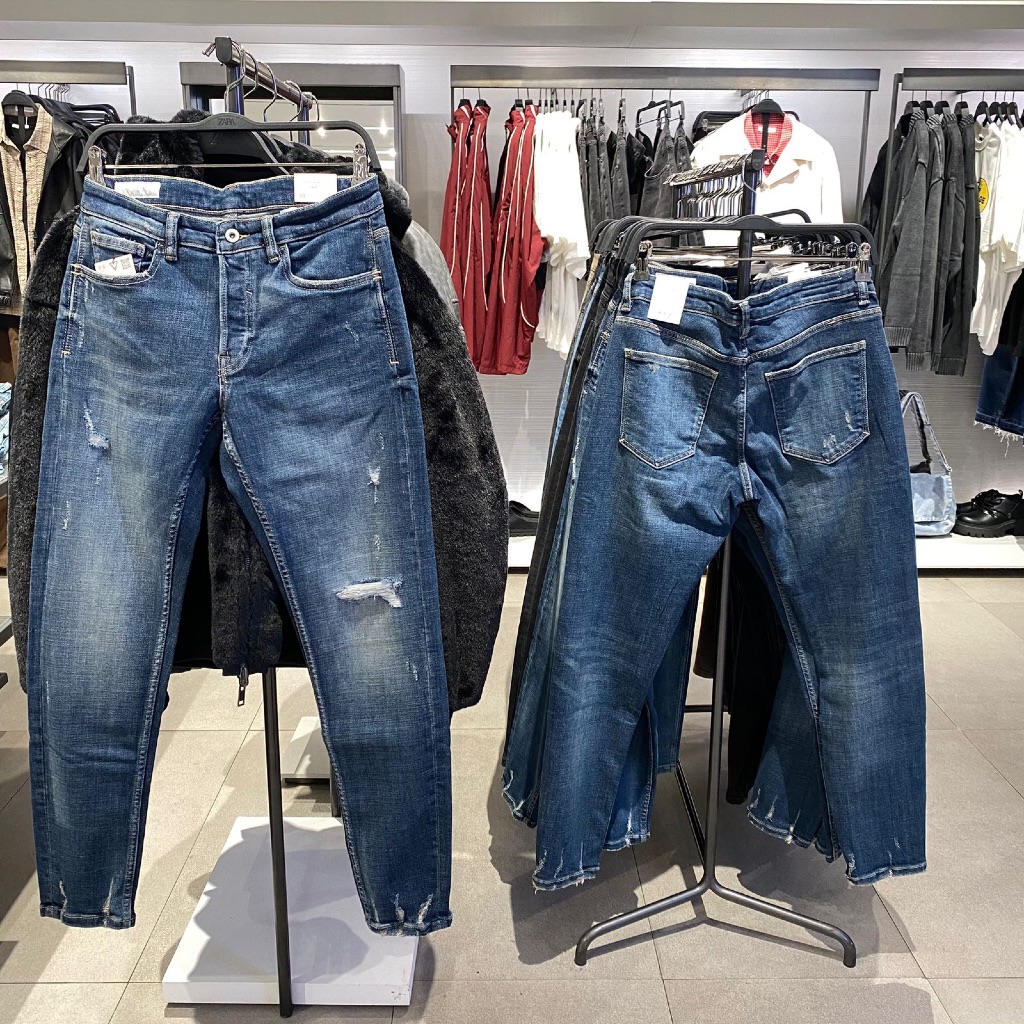 Jastipp. Skinny Ripped Jeans Zara (Man)