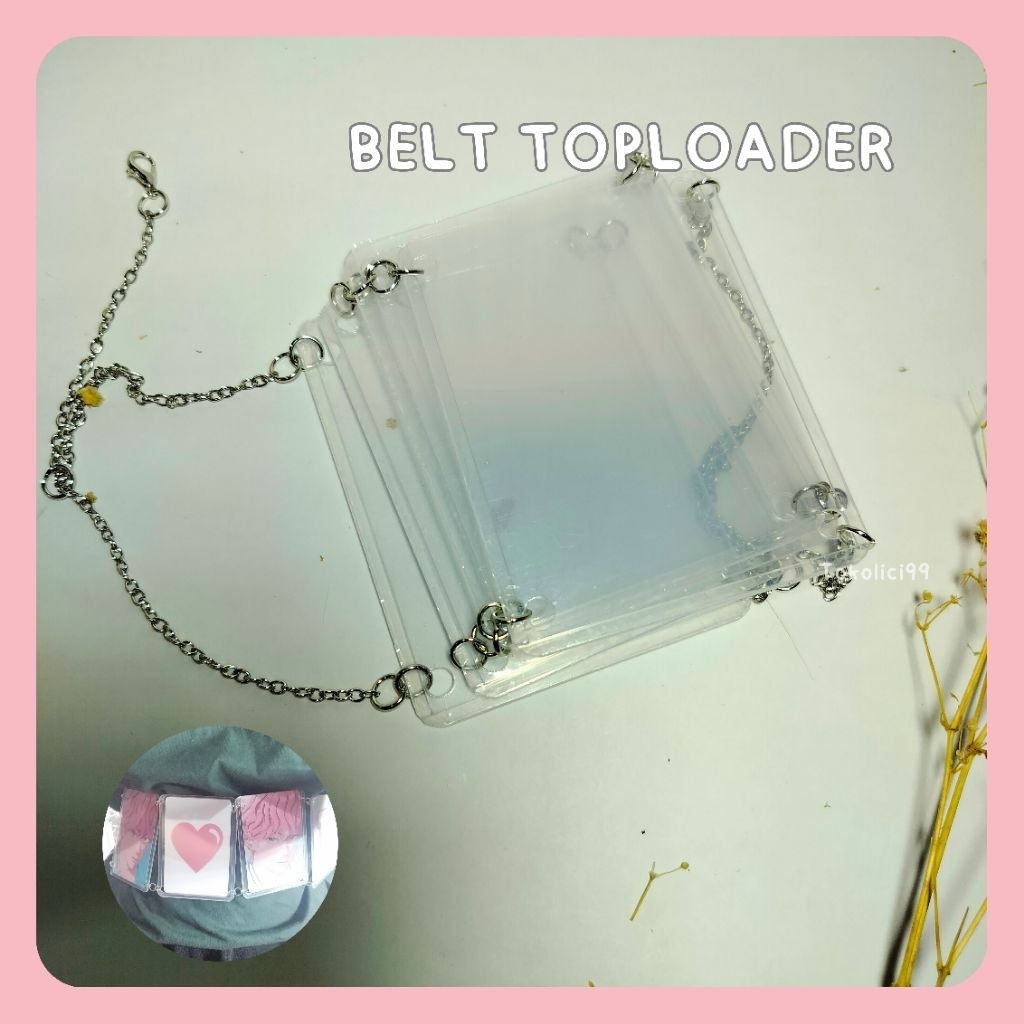 (BACA DESKRIPSI) BISA CUSTOM FOTO TOPLOADER SABUK, BELT TOPLOADER, TOPLOADER JEBRED, TOPLOADER PANJA