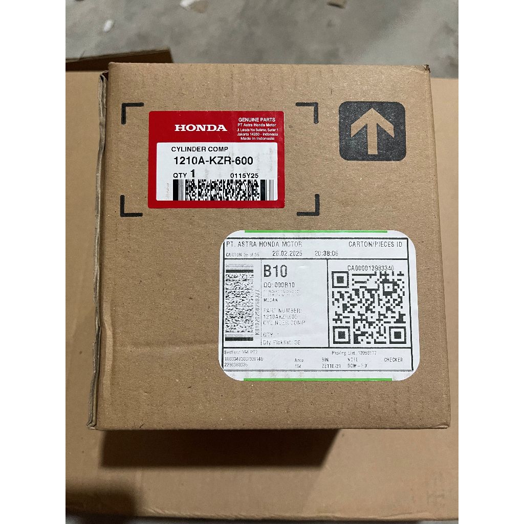 12100KZR600 Blok Cylinder Comp – Vario 125 FI 12100-KZR-600