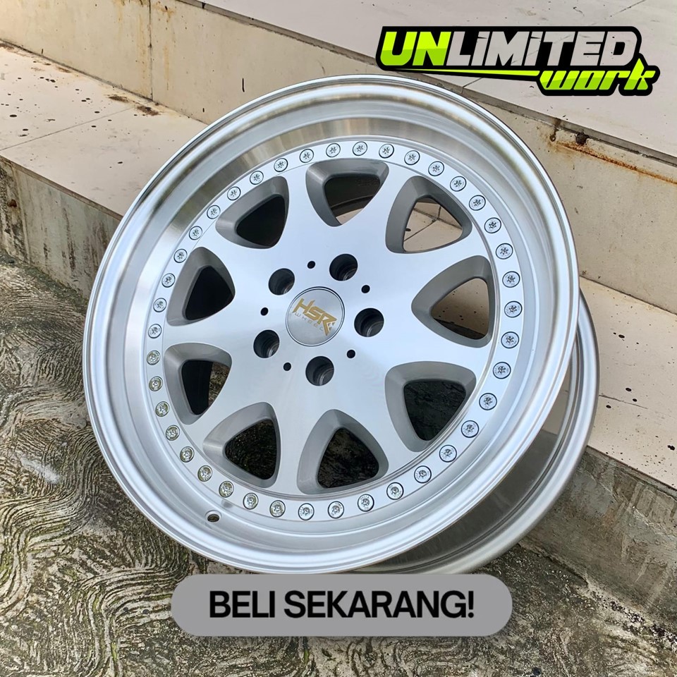 Velg Model Brabus Ring 18 HSR BAVARIA PCD 5X112 Untuk Mercy Vw Tampilan Celong Lebih Sporty Termurah