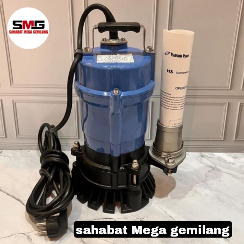 Pompa Celup Air Kotor Tsurumi HS2.4 Dewatering Pump Air Limbah 2 inchi