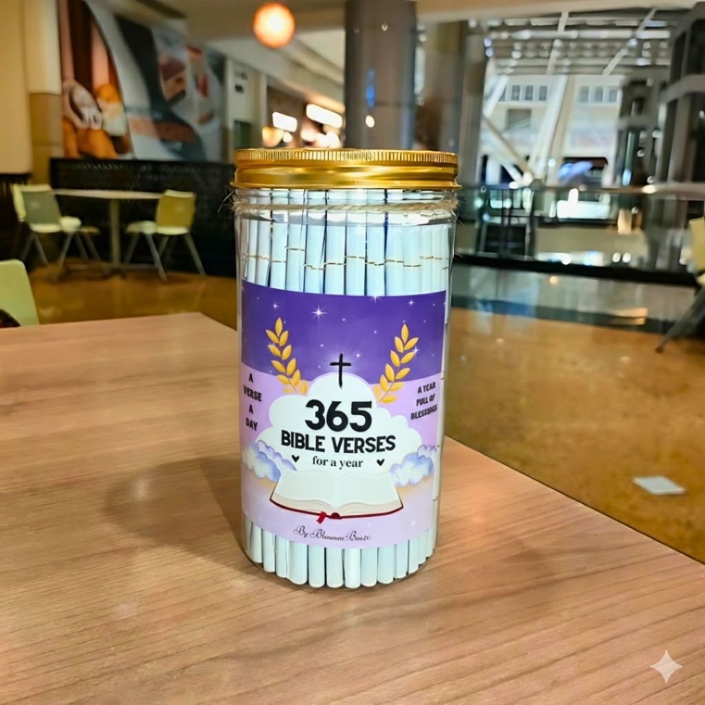 365 AYAT ALKITAB English Version | One Verse a Day | Daily Spiritual Inspiration | Kado Unik & Berma