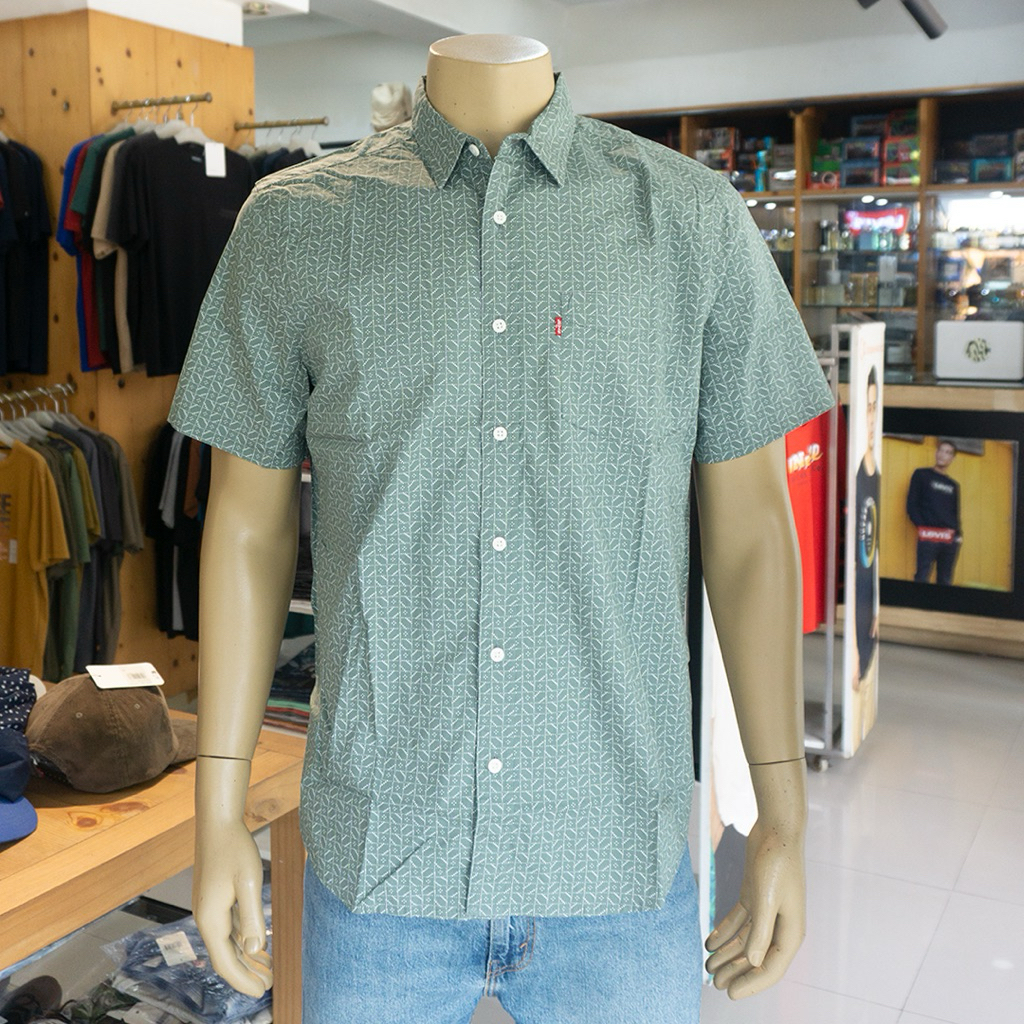 kemeja lengan pendek levis standard fit 8