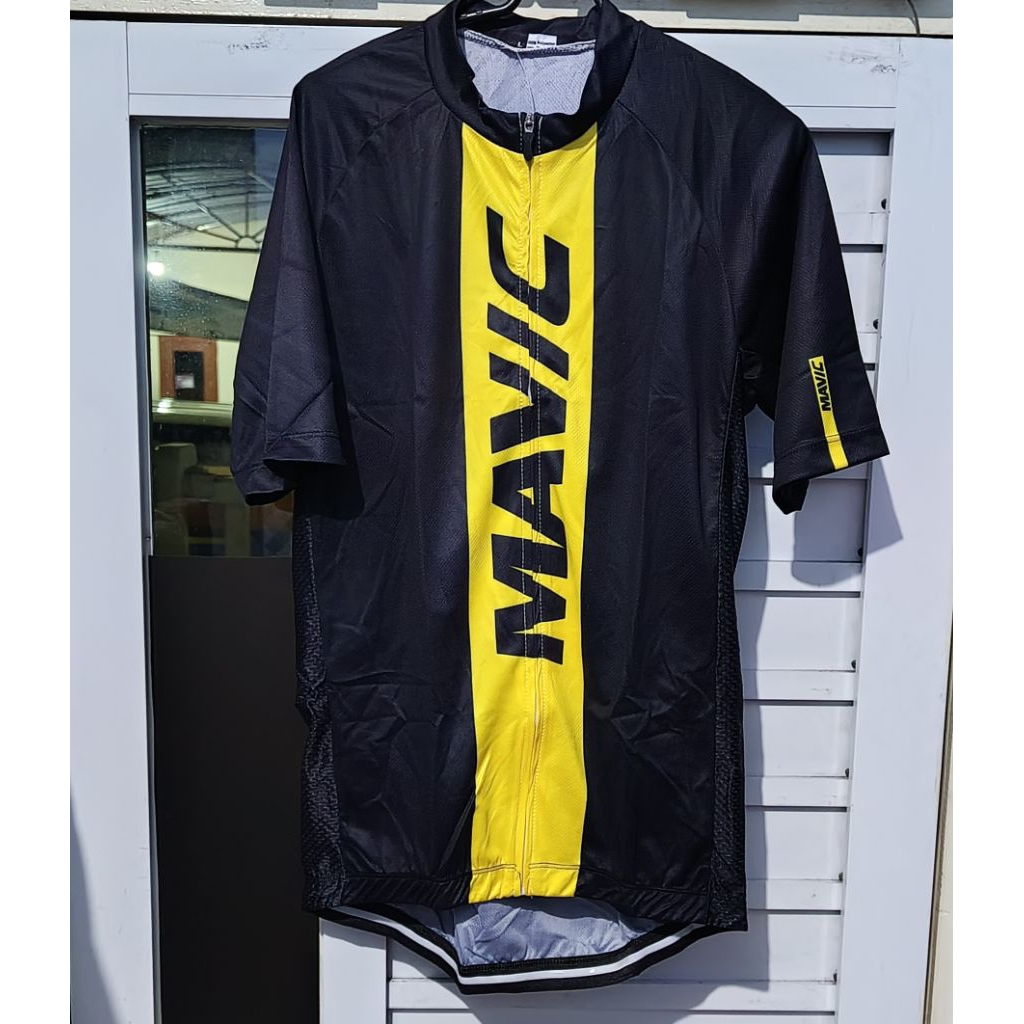 Jersey Sepeda Mavic Hitam ACM