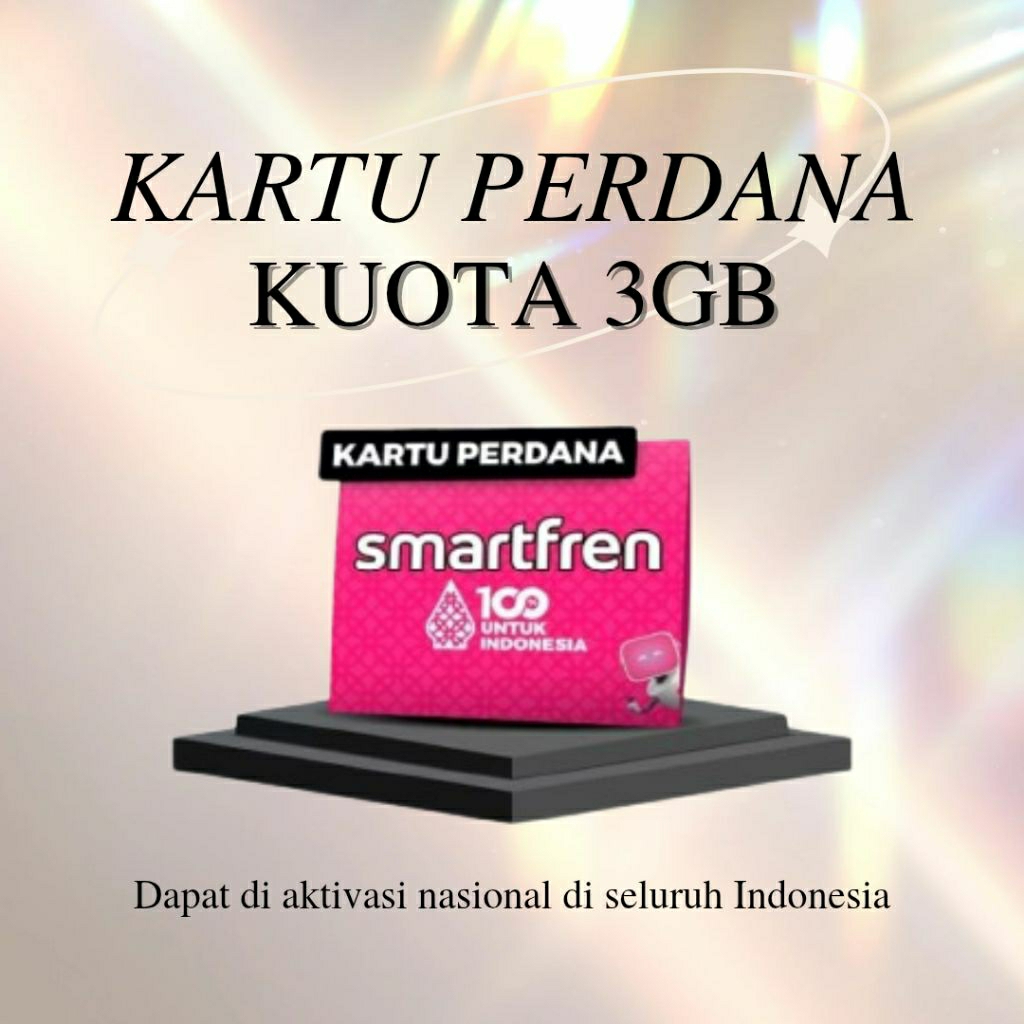 KARTU PERDANA SMARTFREN KUOTA 3GB