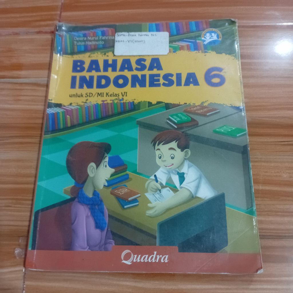 BAHASA INDONESIA KELAS 6 SD QUADRA