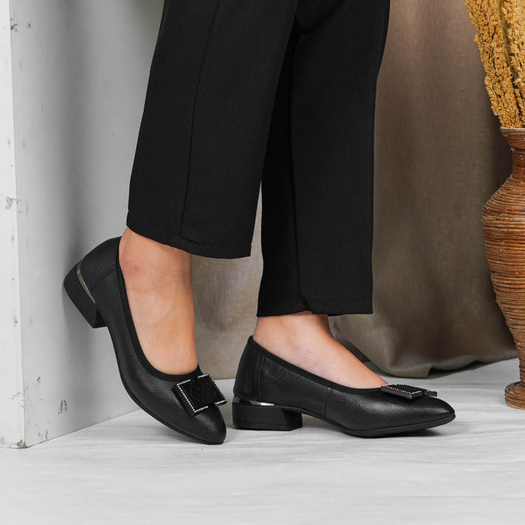 Pollux Monday WPOMS 25 - Sepatu Kerja Wanita | Mules Kerja Wanita | Sepatu Pantofel Wanita