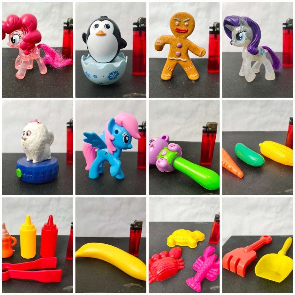 [Update 01-Okt-2025] Mainan PL McD & Campur Sudah Dicuci Bersih No Minus tidak ada patahan kondisi r