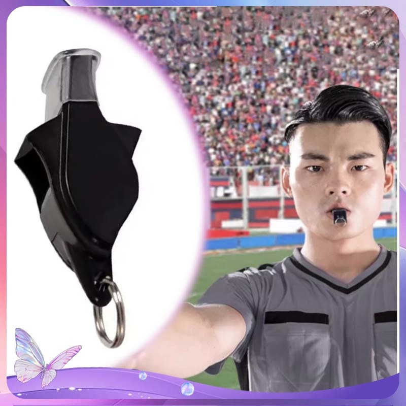 Peluit Pelatih Hitam Peluit Guru Olahraga Peluit Wasit Sepak Bola Pluit Wasit Olahraga Peluit Outdoo