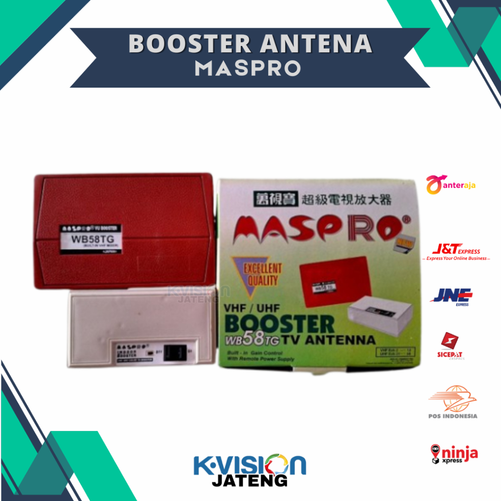 Booster Antena TV Digital Maspro Set Atas Bawah MURAH