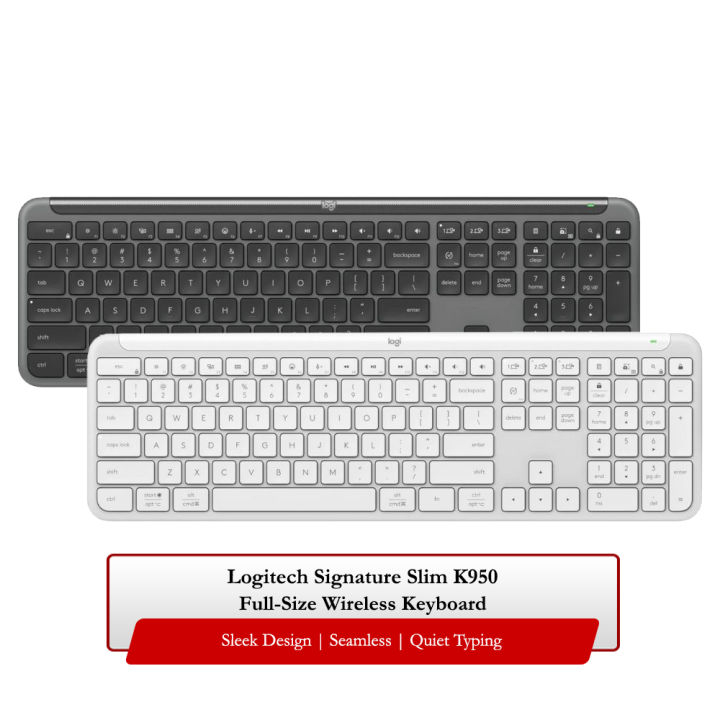 Logitech Signature Wireless Silent Slim Keyboard K950
