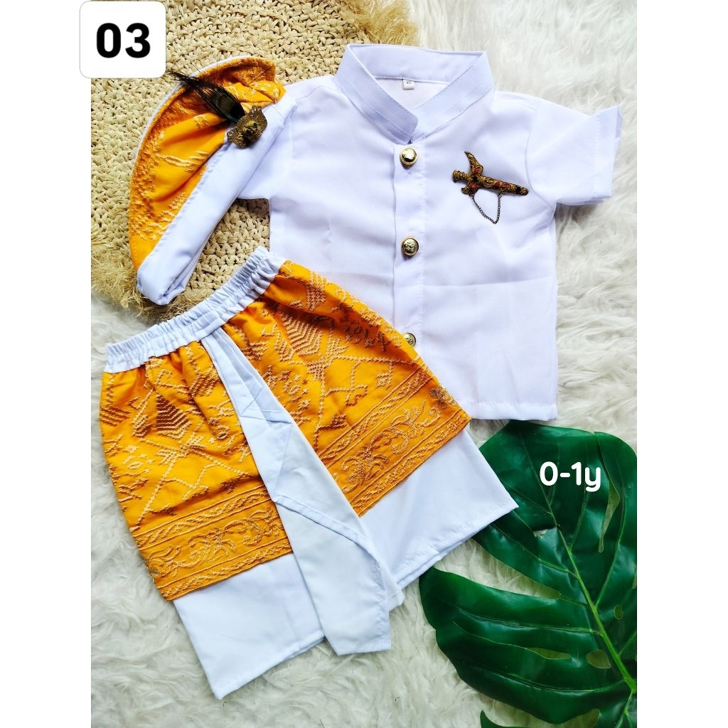 safari bayi/ baju adat bayi / baju adat bayi cwo bali
