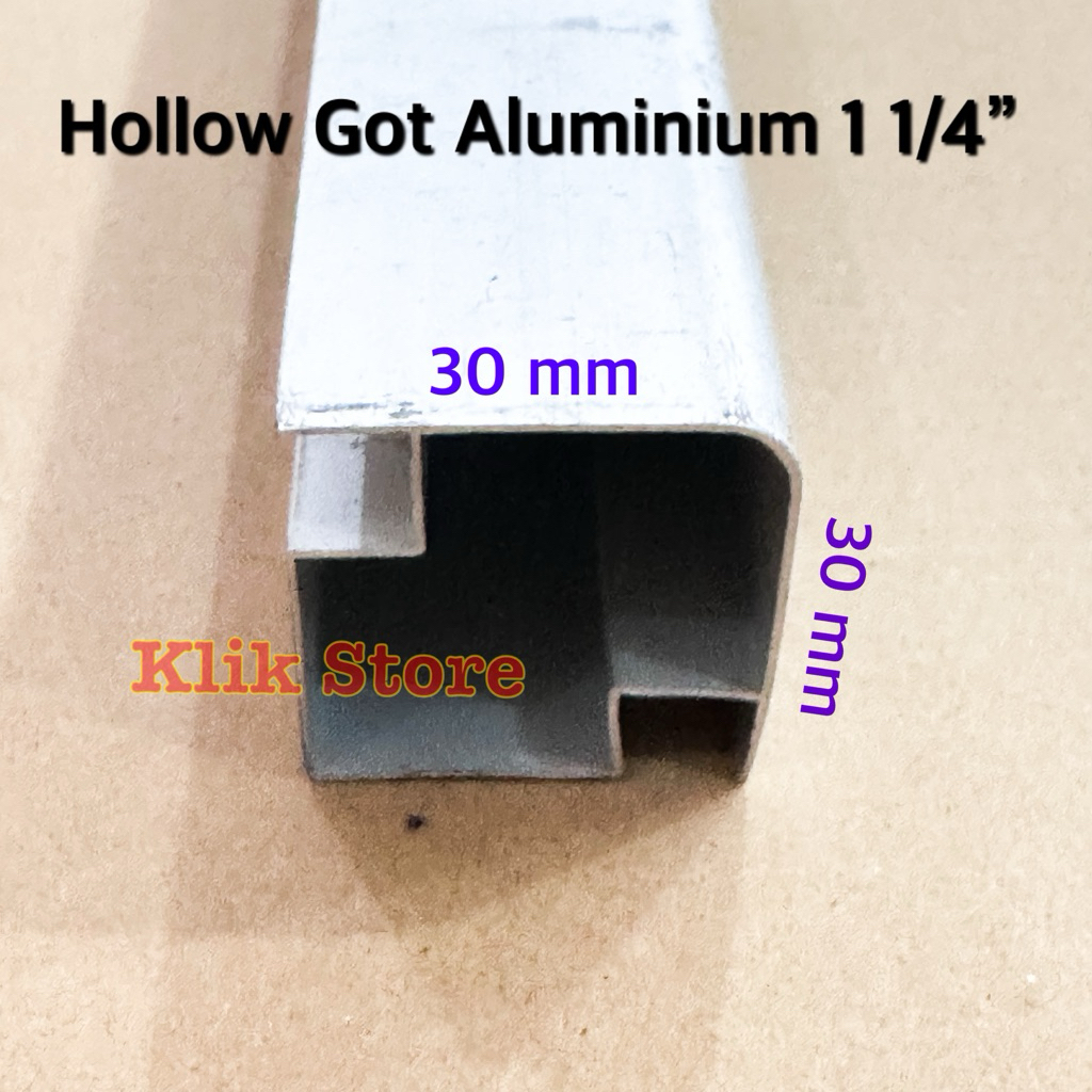 DEFECT SALE // Hollow Got / OS OB 30 mm Aluminium // ECERAN