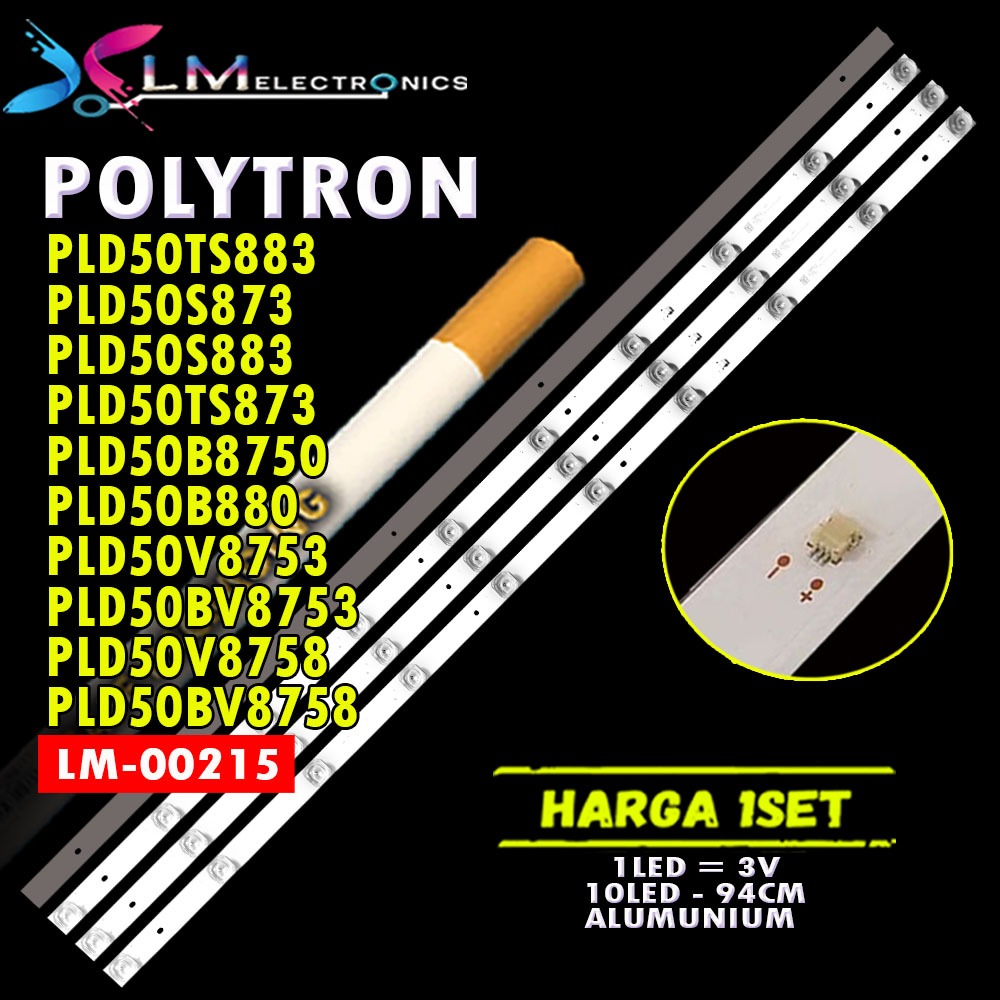 BACKLIGHT POLYTRON 50 50B8750 50B880 50V8753 50BV8753 50V8758 50BV8758