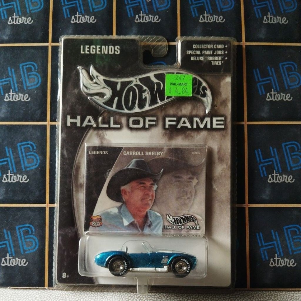 Hot Wheels Hall Of Fame Shelby Cobra 427 S/C
