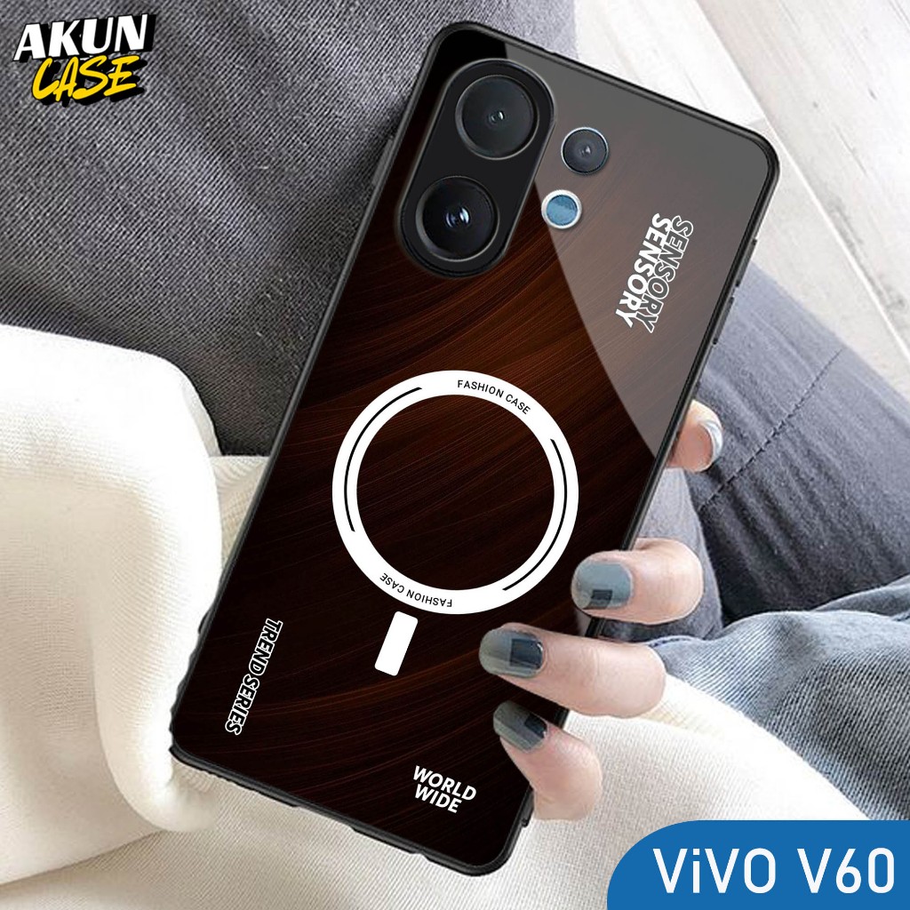(B150)Softcase Kaca Acrilik ForVivo V60 - Case Kaca Acrilik Vivo V60 - Case Murah