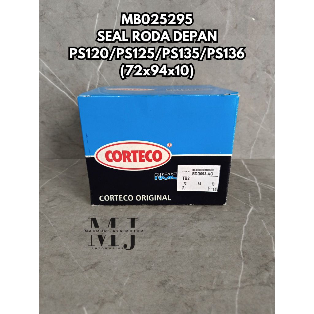 SEAL RODA DEPAN PS120 PS135 RAGASA PS125 CANTER MB025295 / TB2 72X94X10 NOK BDD693-A0