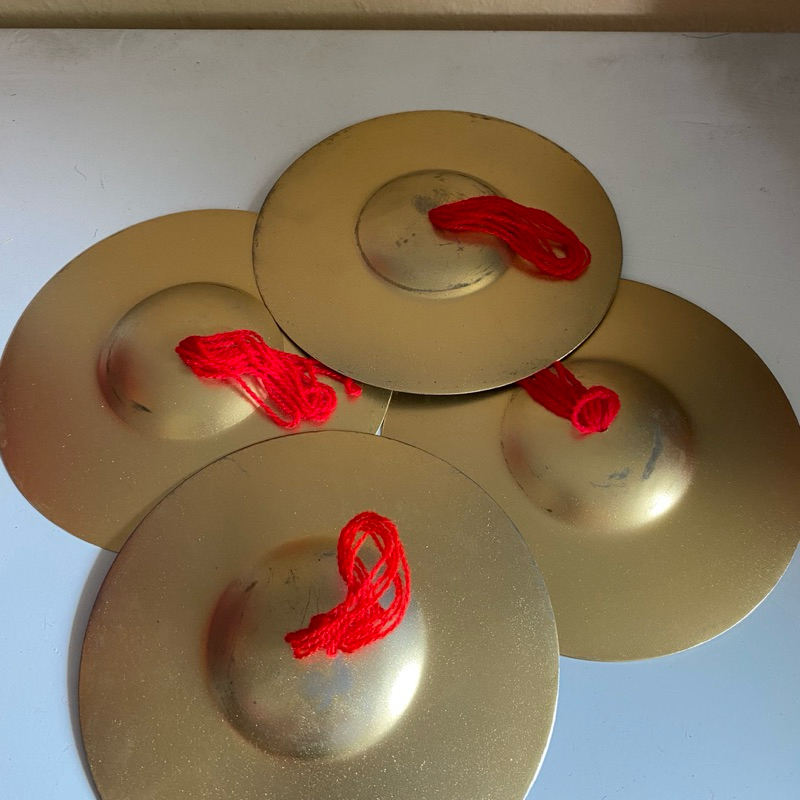 ✔️SALE 11.11 Cengceng Barongsai Alat Musik Tradisional / Alat Musik Ceng Ceng Barongsai /  Mainan Ed