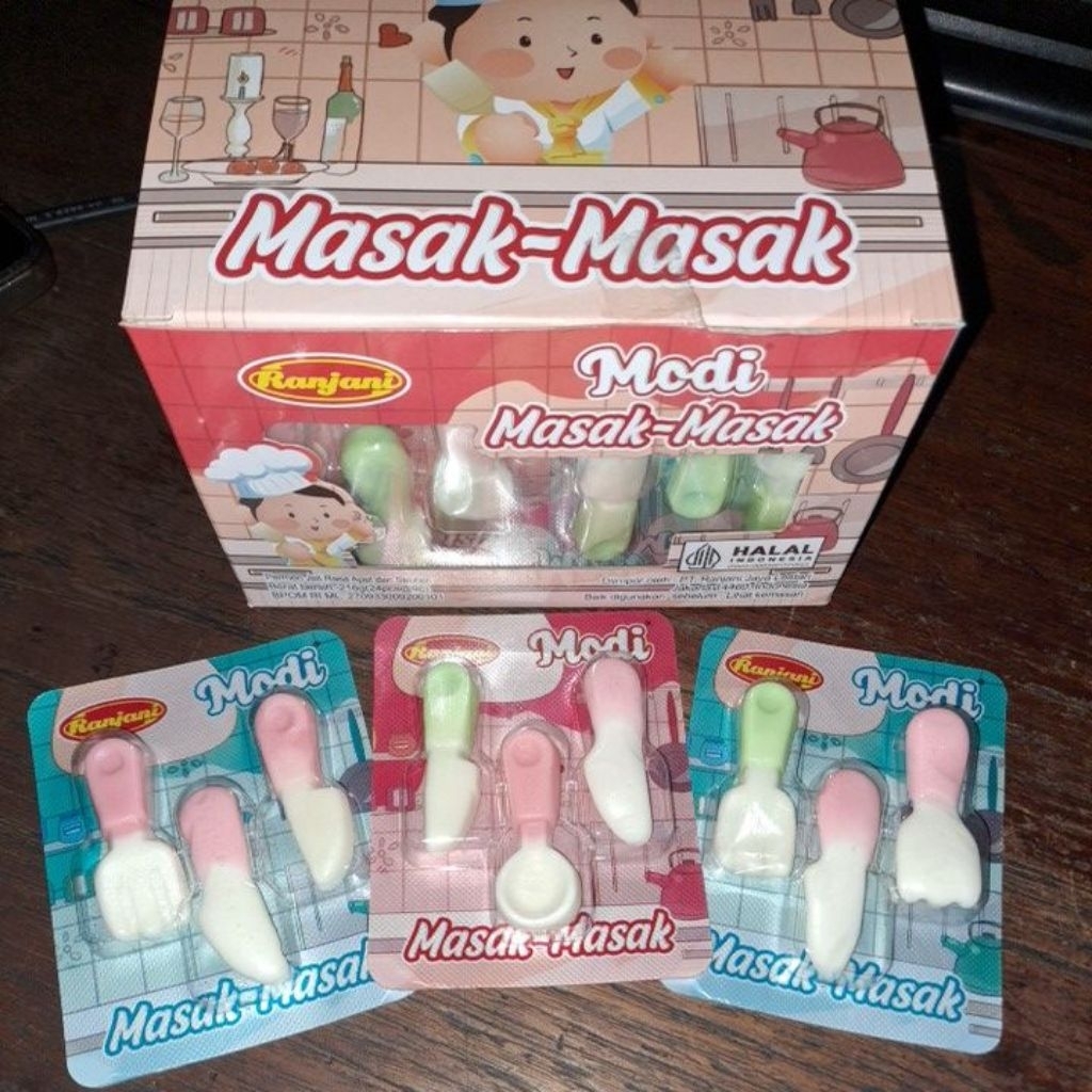 RANJANI MODI MASAK MASAK PERMEN JELLY ISI 24PCS
