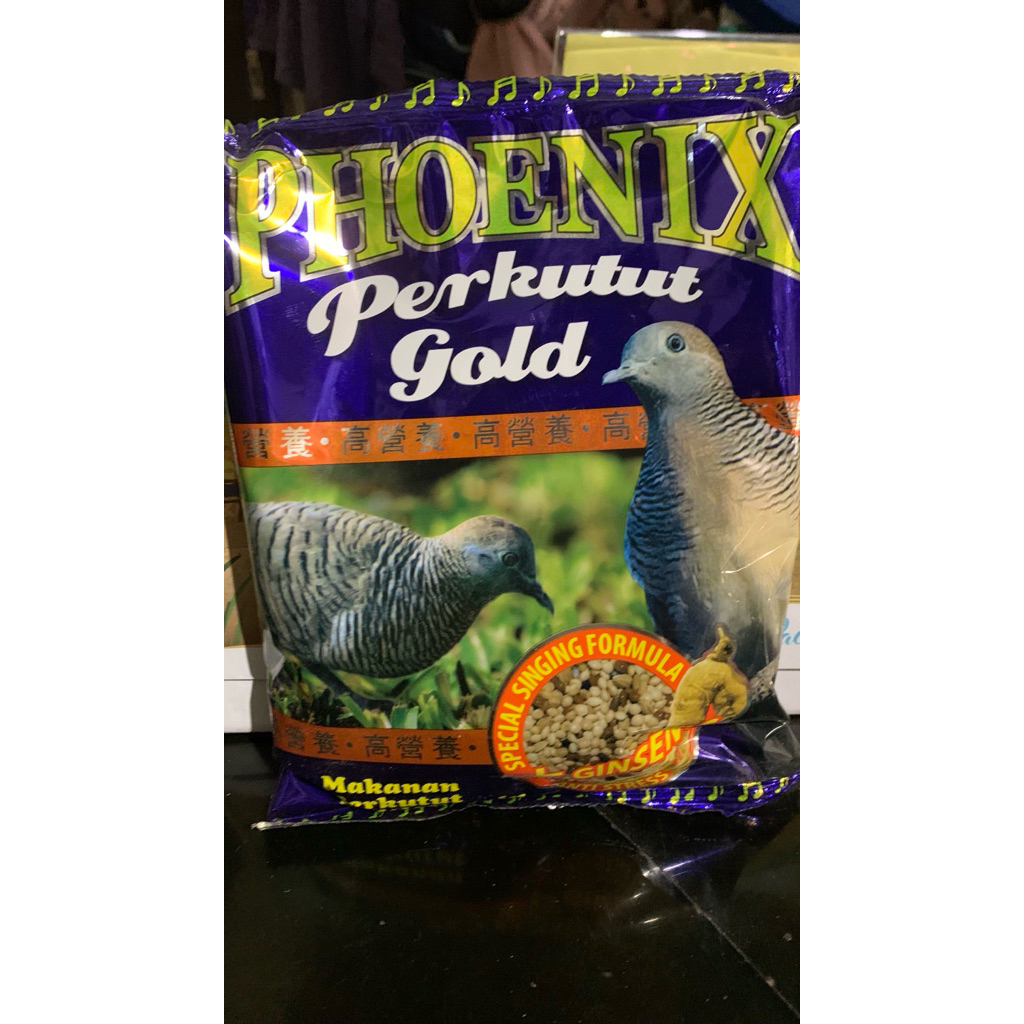 Phonix Perkutut Gold makanan perkutut