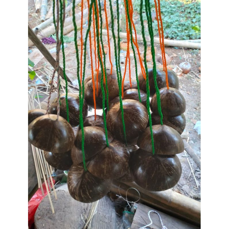 ✔PROMO MURAH Egrang Batok Kelapa / EGRANG Kelapa Mainan Tradisional Anak Egrang Batok