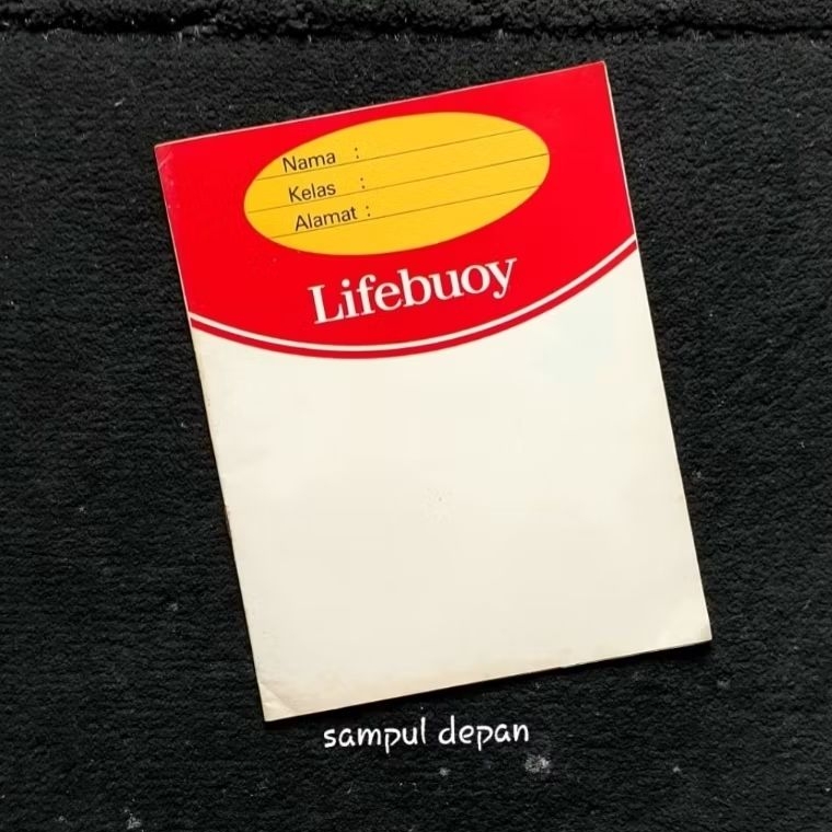 Buku Tulis Jadul Hadiah Sabun LIFEBUOY