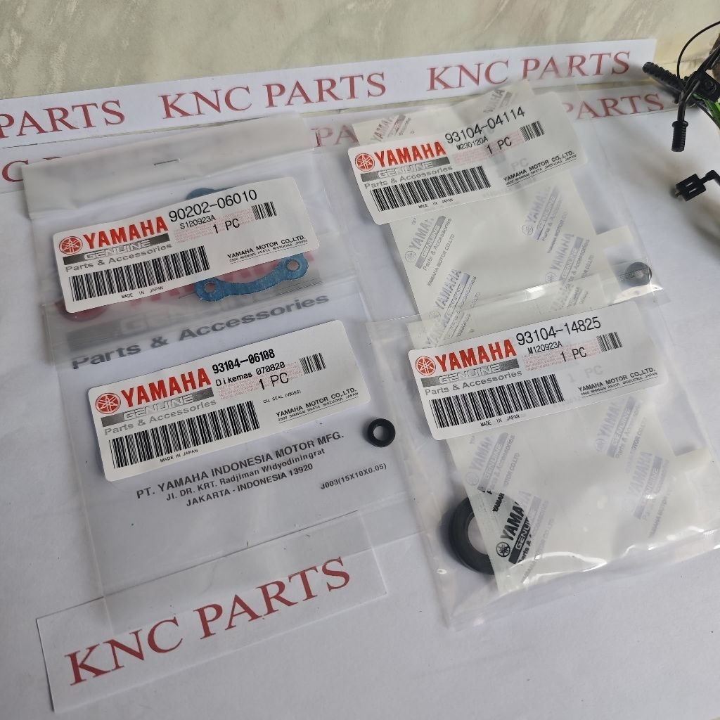 Seal Oil Pomp Sil Pompa Oli Samping RX-KING OLD Lama COBRA RXZ RZR DTX100 RxKing Old Ori JAPAN