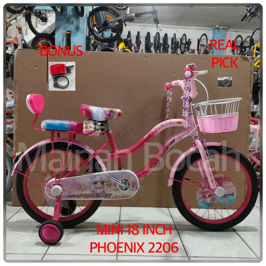 Sepeda Anak mini 18 inch Phoenix NP 2206