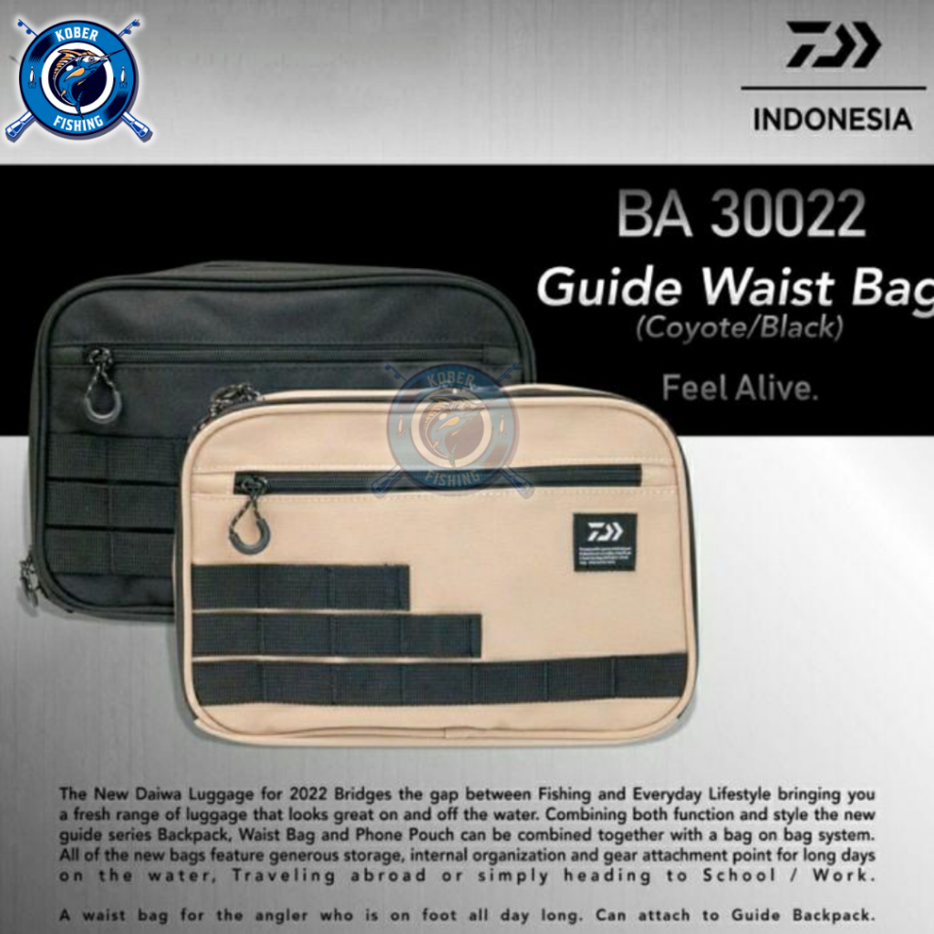 TAS PANCING DAIWA WAIST BAG ORIGINAL